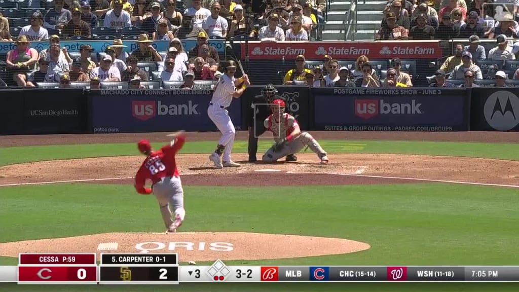 Luis Cessa K's Matt Carpenter