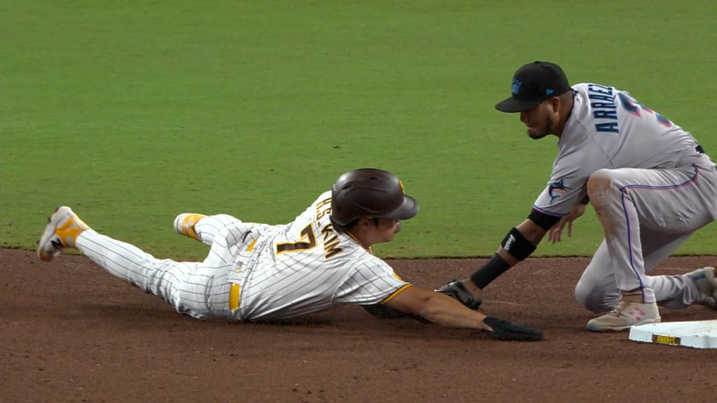 Alcantara dominant, shuts down Padres in Marlins' 3-0 win