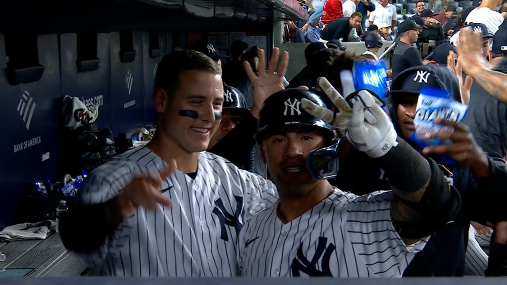 Gleyber Torres reminds Yankees fans of his value to the club after two-run  shots puts team within striking distance of series sweep