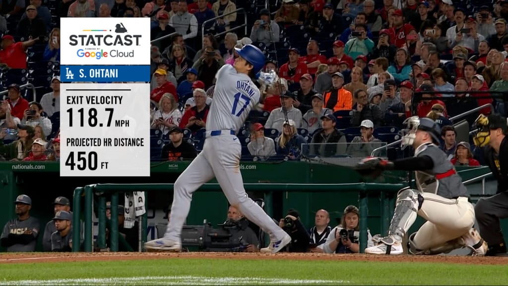 Shohei Ohtani hits 119.2 mph RBI single in Dodgers win