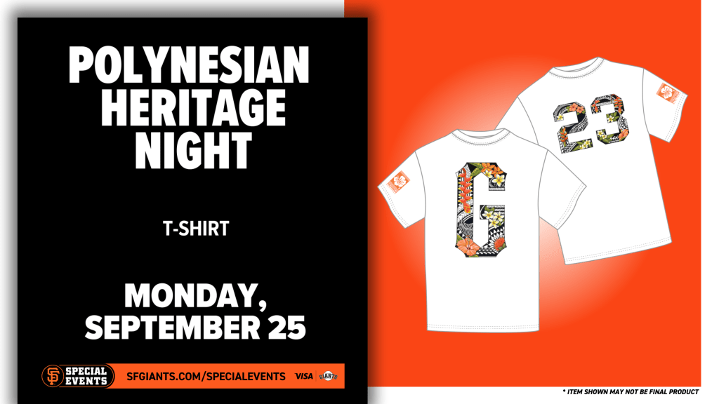 MEXICAN HERITAGE NIGHT, Giants Special Event