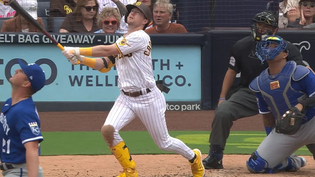 San Diego Padres Infield Jake Cronenworth bats during the MLB