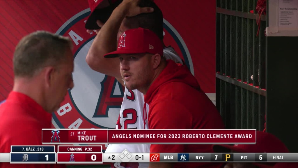 Mike Trout on restricted list, to travel