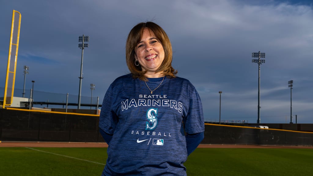 Walkyria Torres is in her fifth year with the Mariners organization. (Credit: Ben VanHouten)