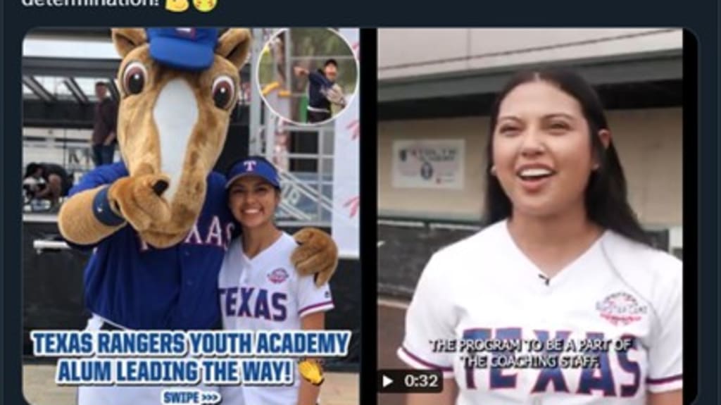 Texas Rangers Youth Academy coach Erin Ledesma spoke with NIKE RBI about her experiences as a former MLB Academy athlete and passion for instructing the next generation of players.