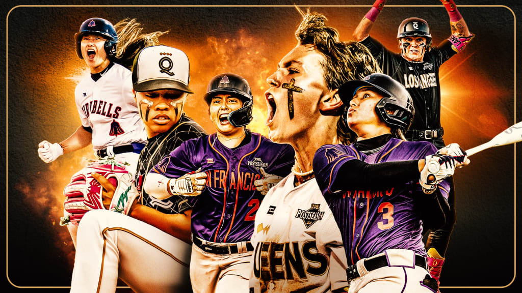 Design by Tom Forget. Photos courtesy Women's Professional Baseball League.