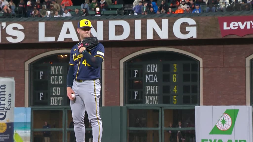 Craig Yoho's first Major League strikeout