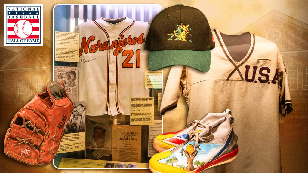 Design by Tom Forget. Photos by Milo Stewart Jr./National Baseball Hall of Fame and Museum.