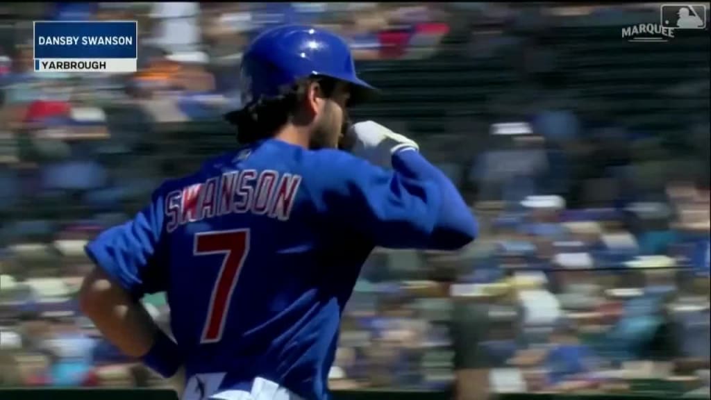 WATCH: Cubs' Dansby Swanson and Eric Hosmer combine for