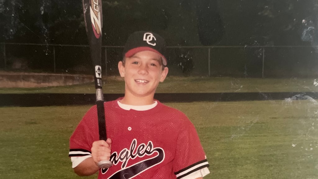 J.T. Realmuto in Little League (Photo credit: Ryan Realmuto)