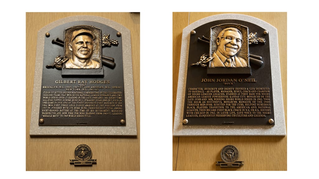 Hall of Fame recognizes veterans Gil Hodges, Buck O'Neil