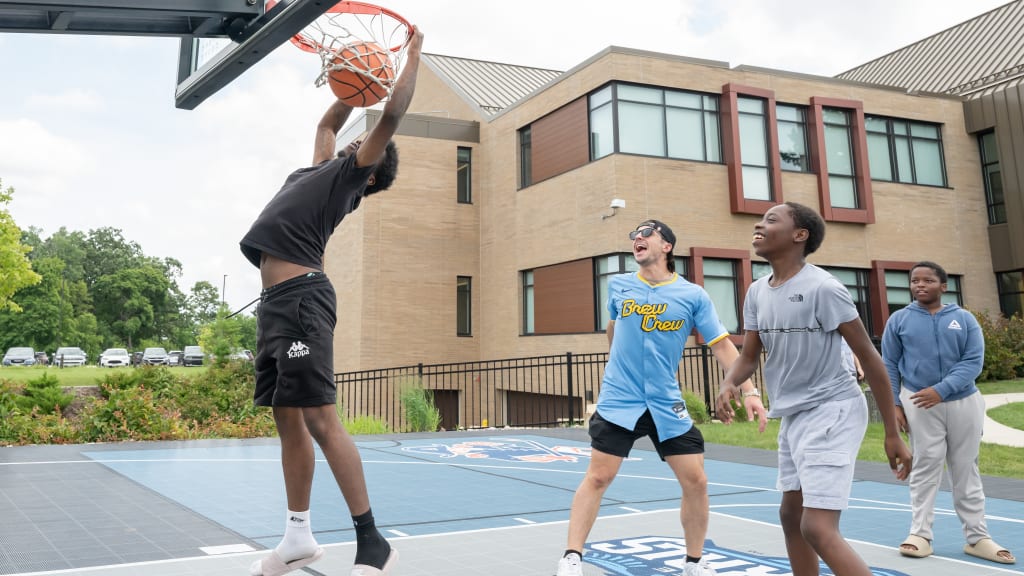 Frelick has made community service a staple of his time off the field since high school.