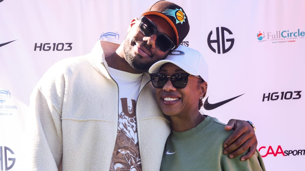 Hunter Greene and his mother, Senta Greene