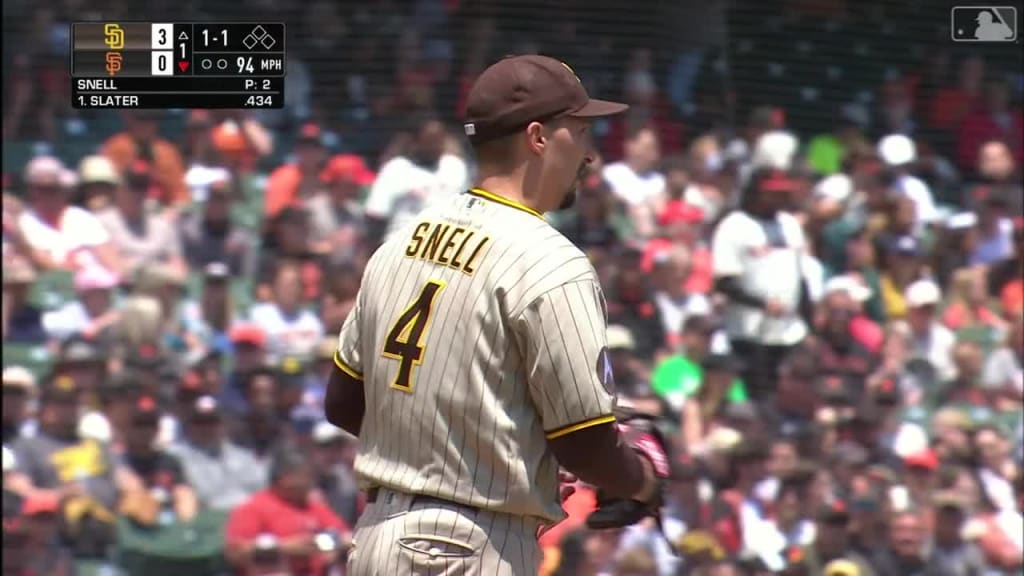 Blake Snell deals but Padres lose 2-1 to Giants