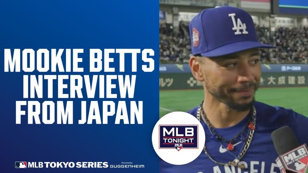 Mookie Betts will miss Tokyo Series with illness