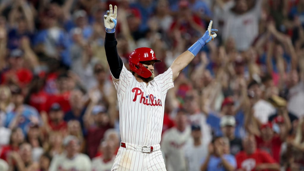 Bryce Harper walk-off hit in Phillies' win vs. Astros