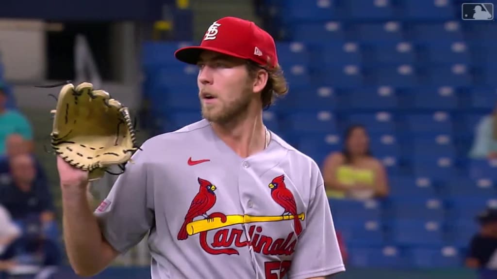 Liberatore throws 8 scoreless innings in the Cardinals' 5-2 victory over  the Rays