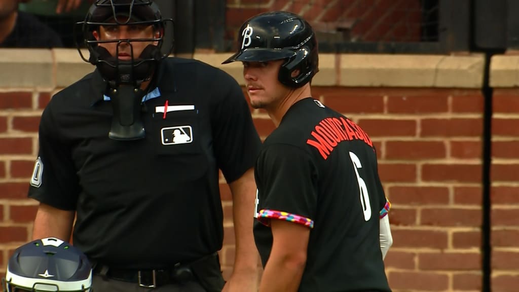 Umpire John Tumpane incorrectly called a ball to Jurickson Profar