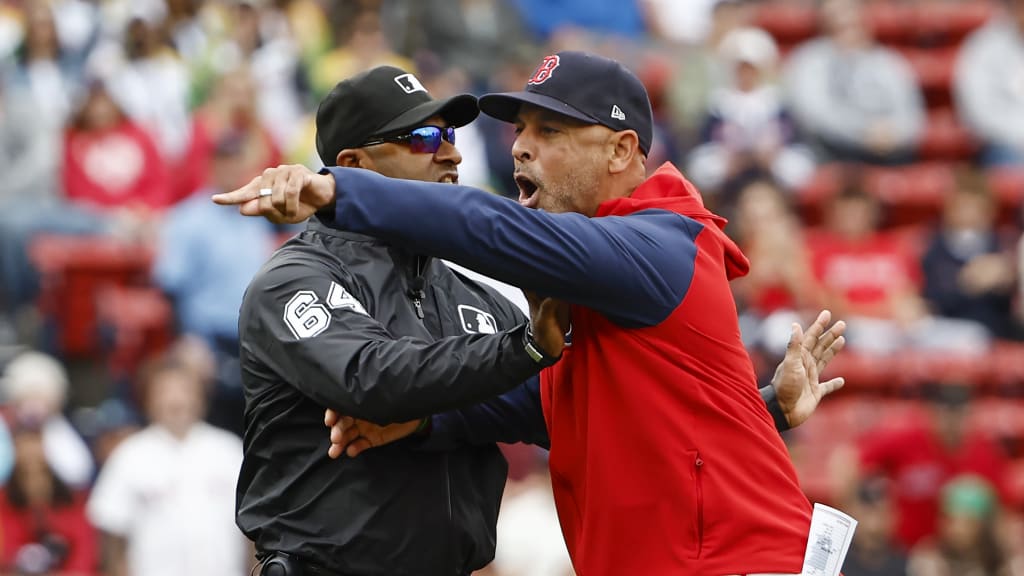 Alex Cora is ejected in the top of the 1st