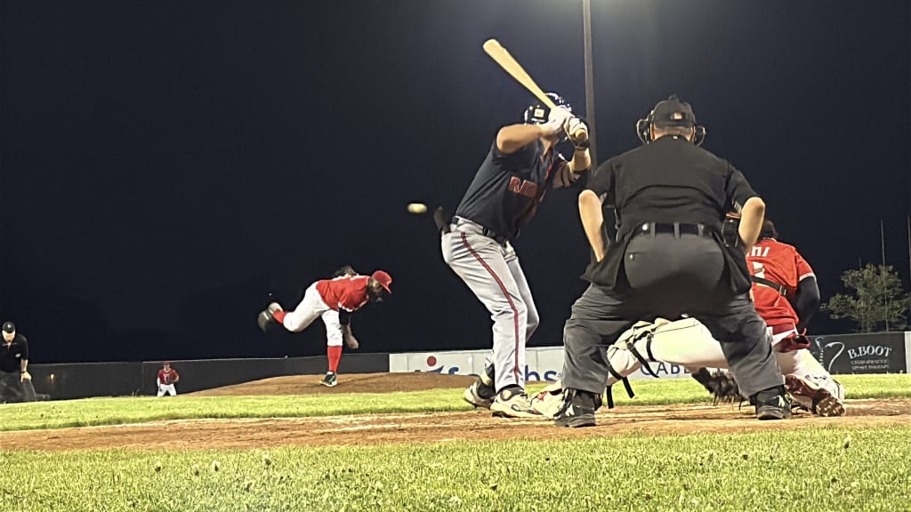 Fernando Rodney on the hill for the Hamilton Cardinals