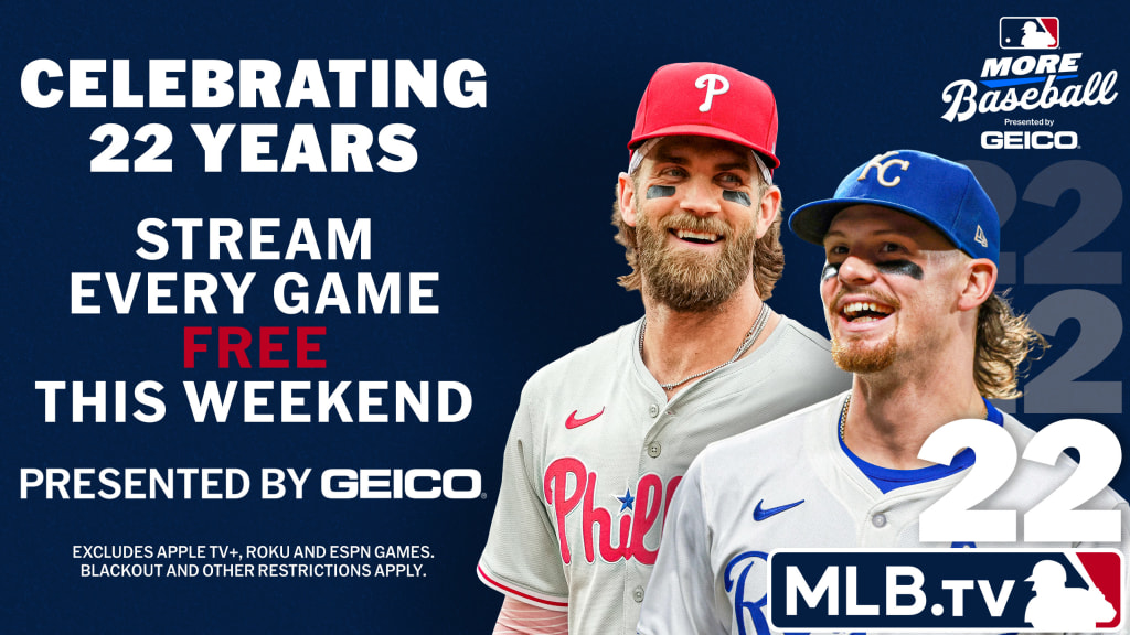 MLB.TV has free preview for 22nd Anniversary