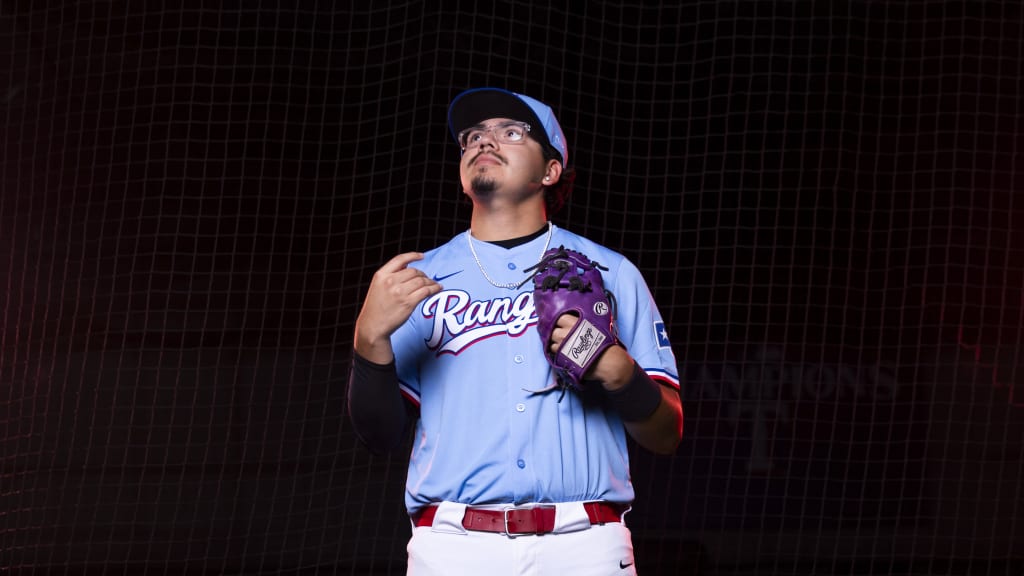 Santos Salinas, infielder, right-handed pitcher and future Western Texas College player, tosses a baseball.