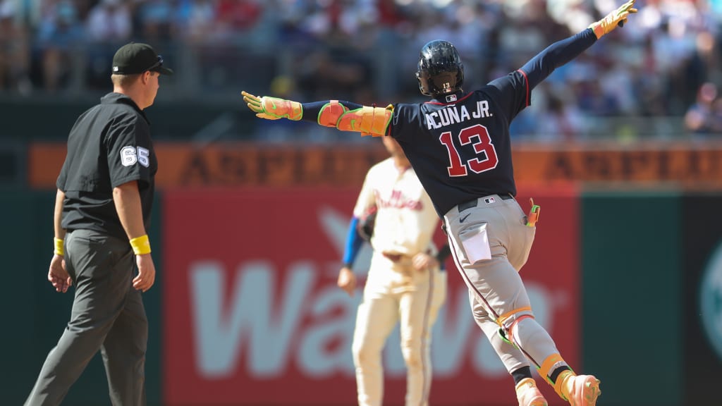 Boo-yeah! Acuña's big fly silences Philly faithful