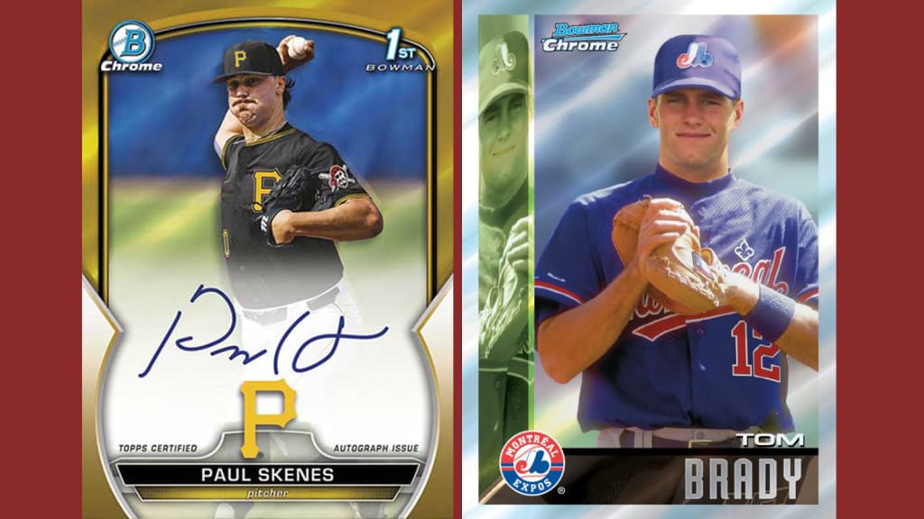 Paul Skenes, Tom Brady highlight new Bowman Draft card set