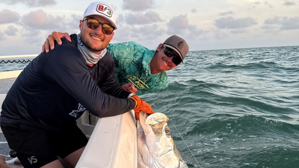 Shane McClanahan (left) and Captain Jake Rogers / Photo courtesy of Jake Rogers