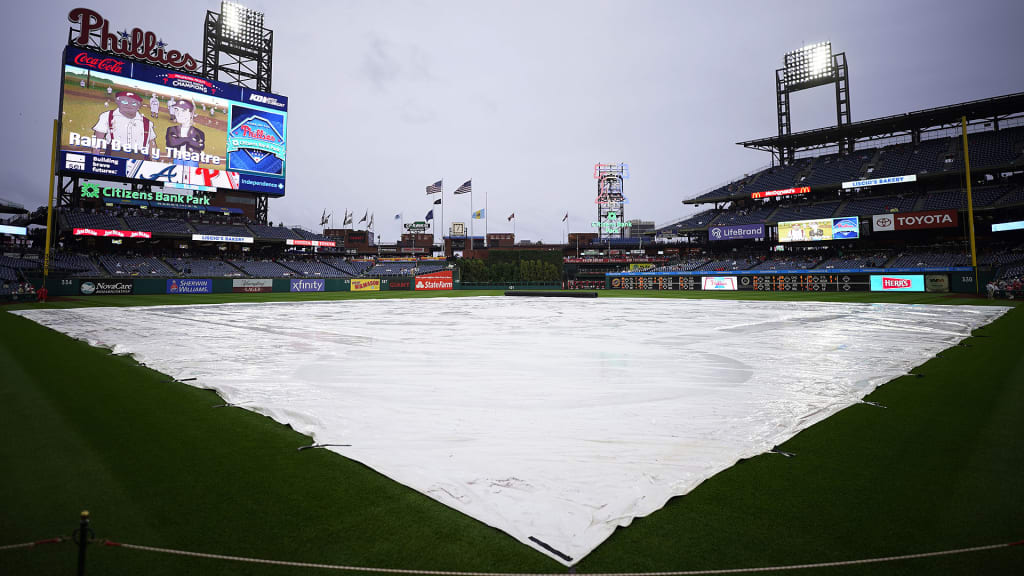 Phillies-Nationals rained out, rescheduled for doubleheader