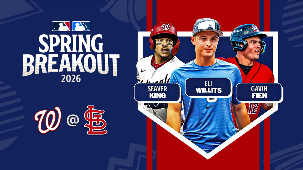 WATCH LIVE: Nationals vs. Cardinals Spring Breakout