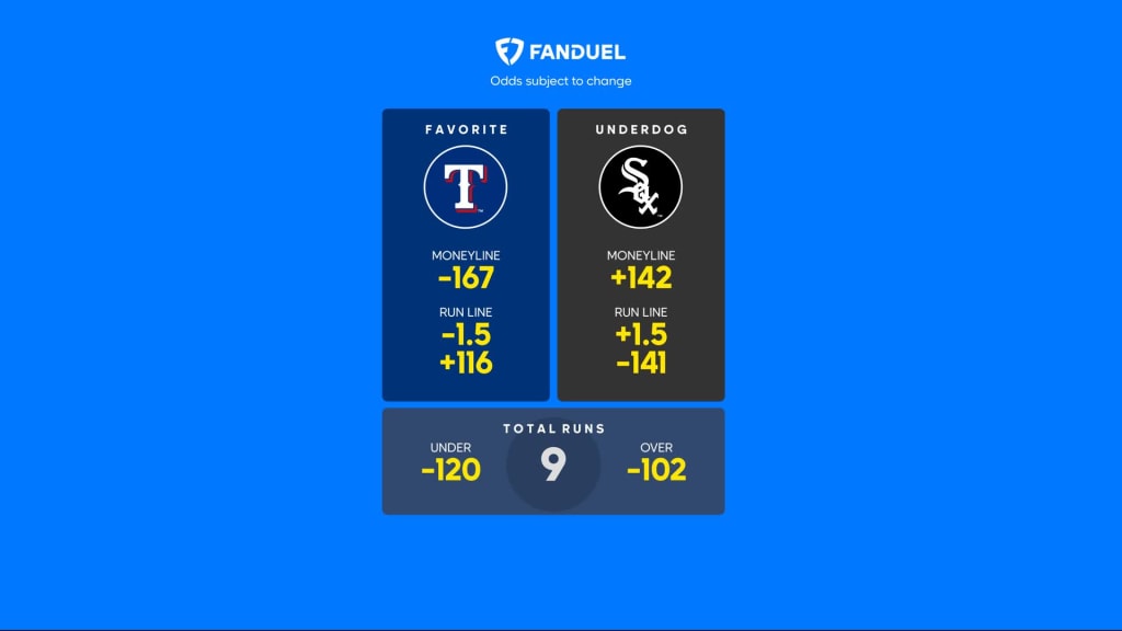 Series Preview: Texas Rangers at Chicago White Sox - Banana Splits - Lone  Star Ball