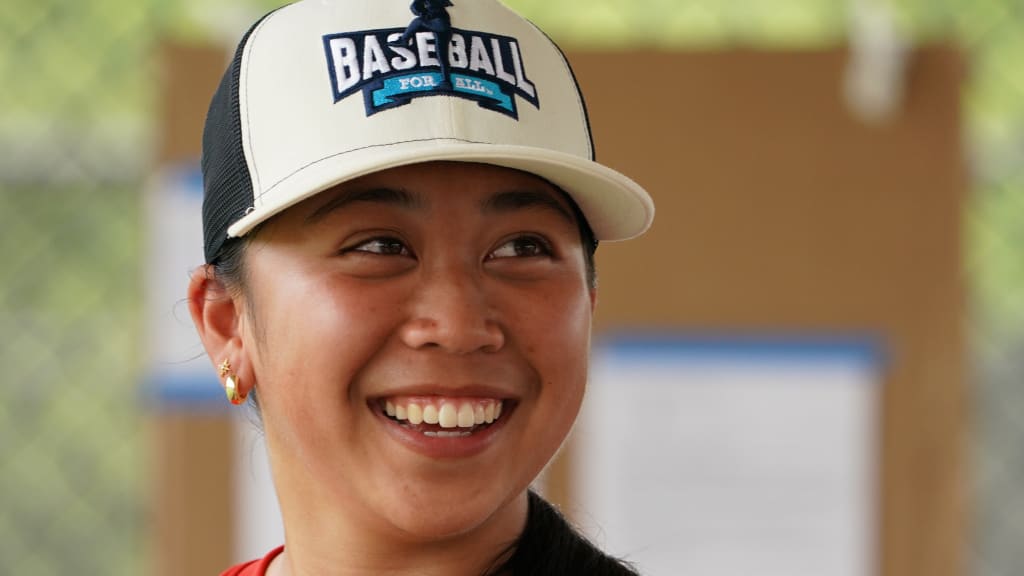 "Joining an all-girls baseball team and going to baseball events inspired me to keep playing and reinforced the idea that I belonged in the sport,” Bella Fong said. (Photo credit: Glossy Finish)