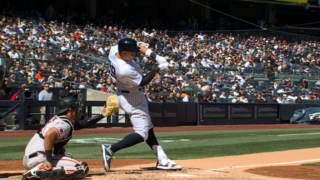 Aaron Judge launches first home run of 2023 for Yankees vs. Giants