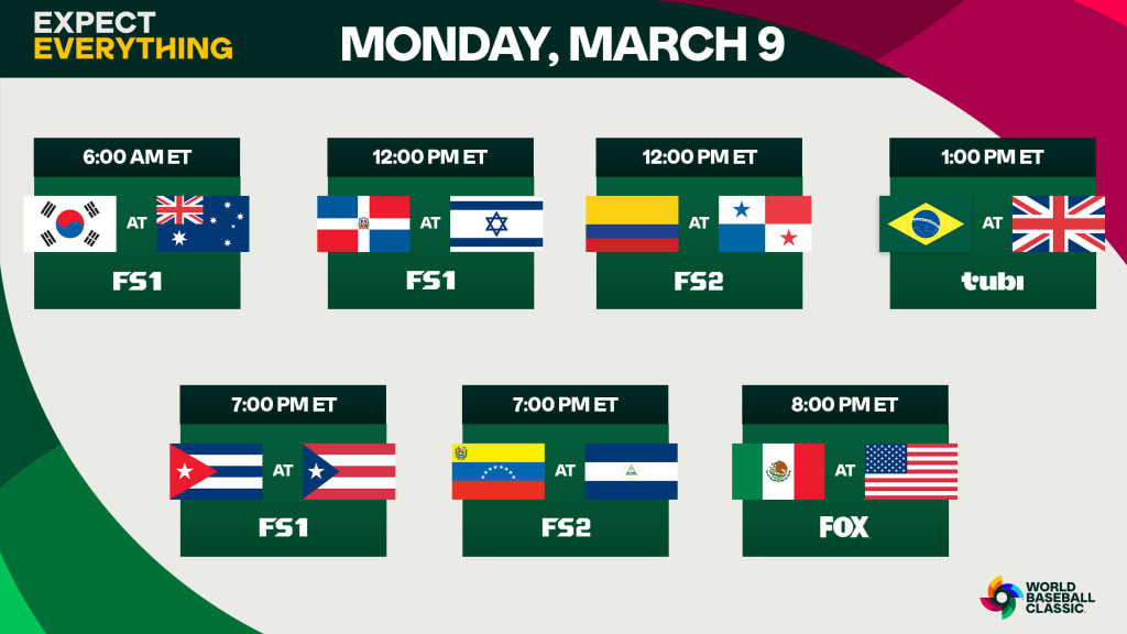 Watch 2026 World Baseball Classic games live