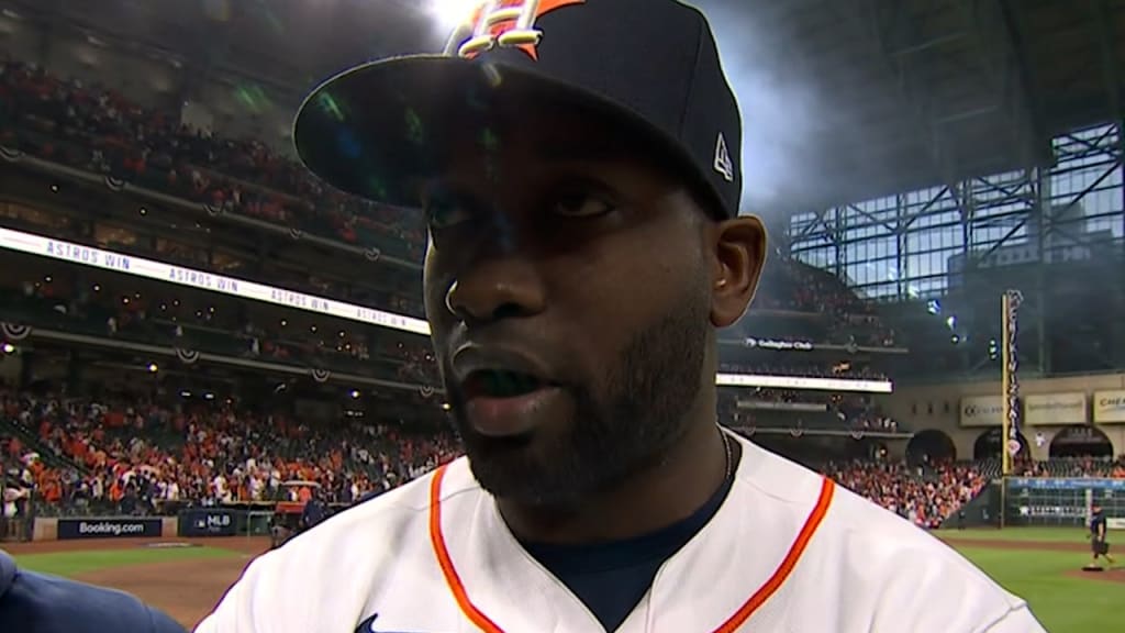 Yordan Alvarez hits two home runs in Astros' Game 1 ALDS win