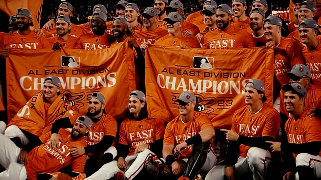 Baltimore Orioles 2023 National League AL East Division Champions