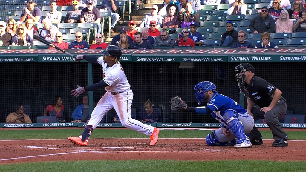 WATCH: Jose Ramirez bat flip angers Twins dugout 