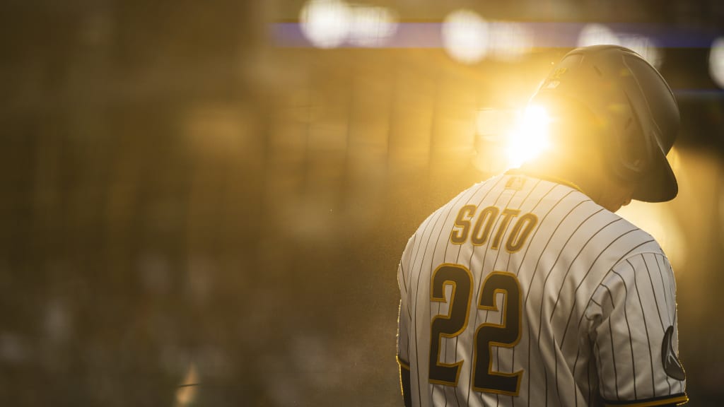 Before he joined the San Diego Padres, Juan Soto helped lead the Washington Nationals to the 2019 World Series title, where he knocked off Gerrit Cole’s Houston Astros. Now teammates, the perennial All-Stars are joining forces to help the Yankees end their own drought. (Photo Credit: San Diego Padres)