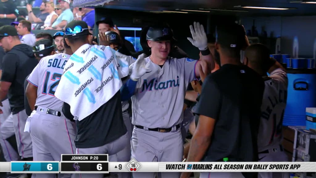 Baseball Miami Marlins Customized Number Kit for 2019-Present