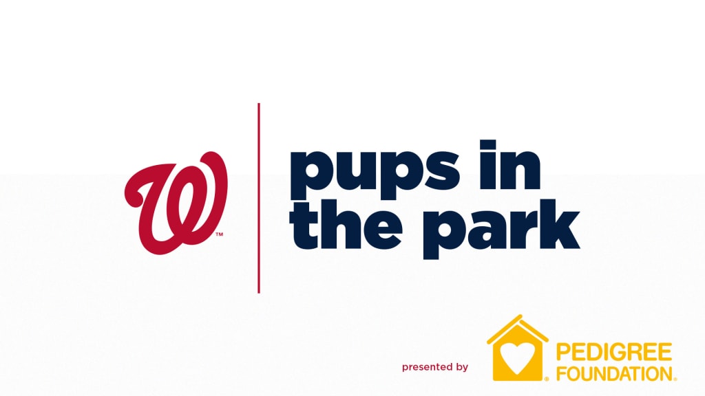 Pups in the Park Washington Nationals