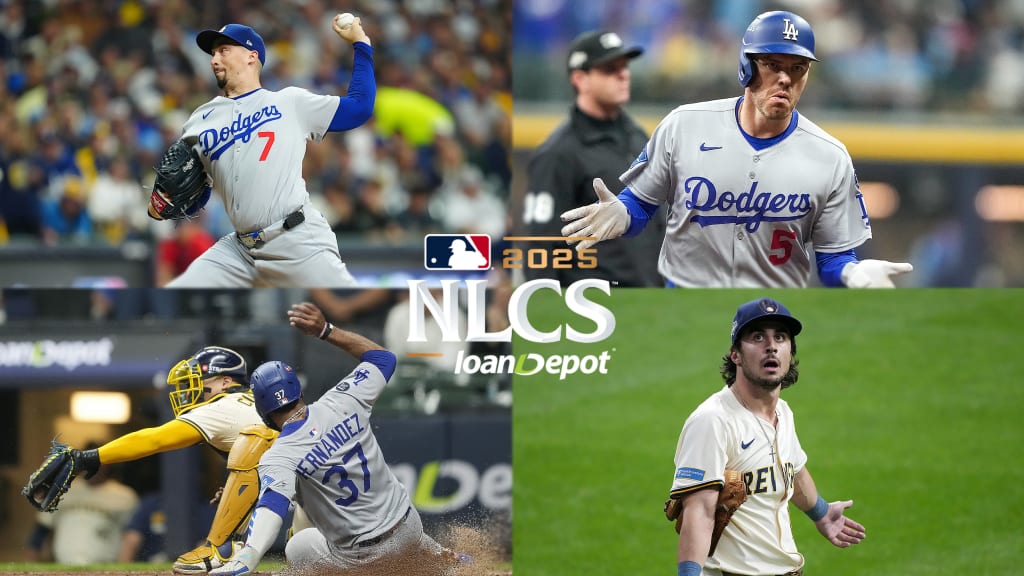 Dodgers weather chaos to swipe scintillating Game 1 in Milwaukee