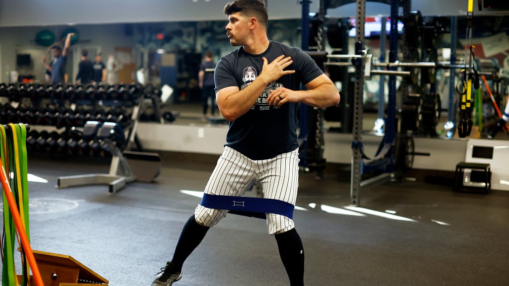 Carlos Rodón’s career came to a crossroads after he was non-tendered following the 2020 season. The pitcher quickly accepted the reality that he had to rebuild his entire game from the ground up. That work continued this offseason and during his first Spring Training with the Yankees, and he was able to lean on the experience as he dealt with frustrating injury setbacks that delayed his debut in pinstripes. (Photo Credit: New York Yankees)