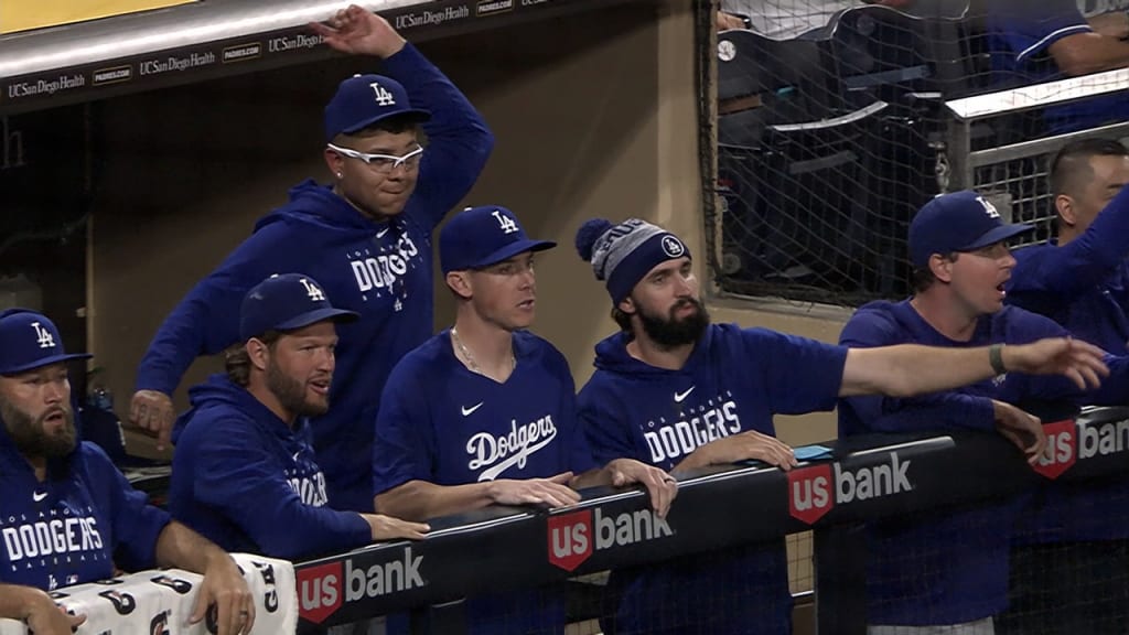 Taylor, Dodgers rally for 5 runs in the 8th to beat the Padres 10-5 –