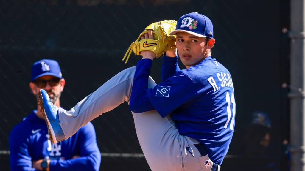 Sasaki shows 'electric' stuff in scoreless "B" game start