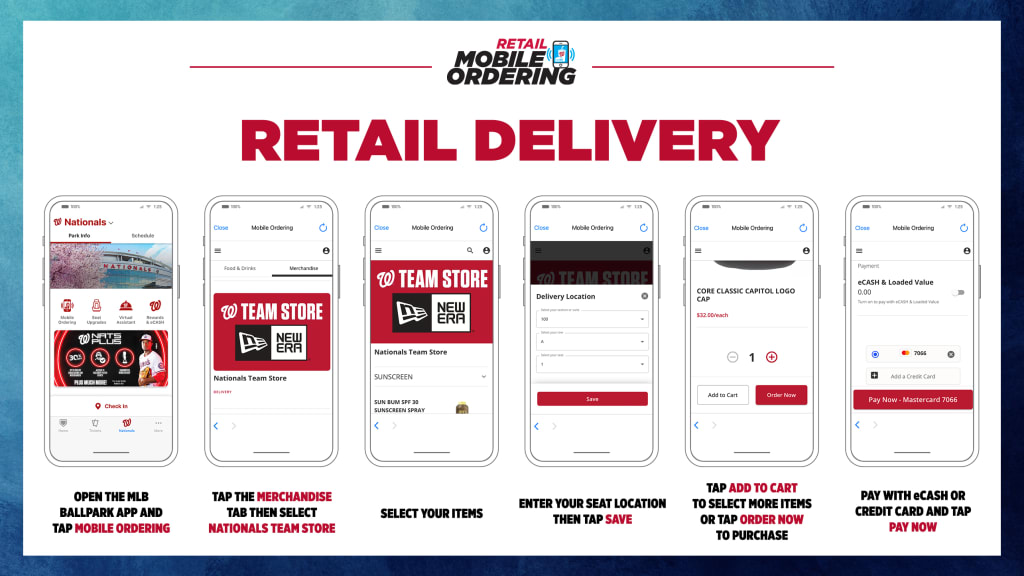 Mobile Ordering  Washington Nationals