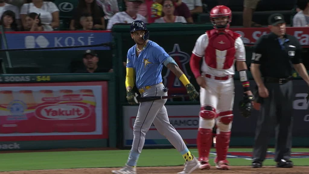 Rays post season-high 18 runs, 20 hits to beat Angels