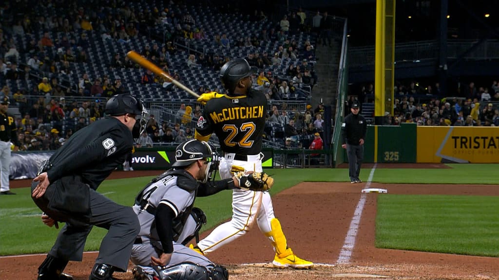 Andrew McCutchen threw a Reds home run ball into the Allegheny