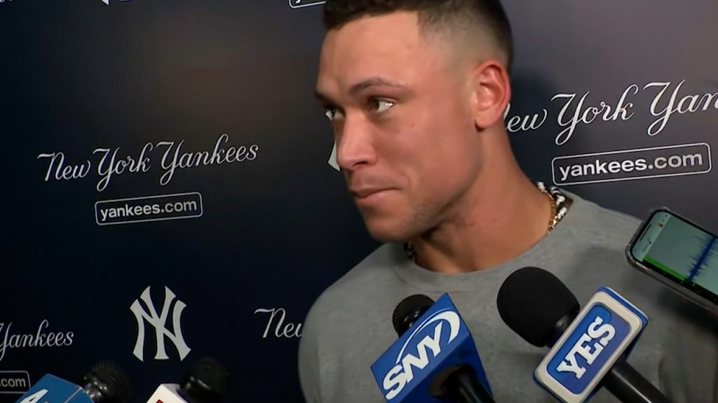 Aaron Judge on Game 3 loss, focusing on Game 4