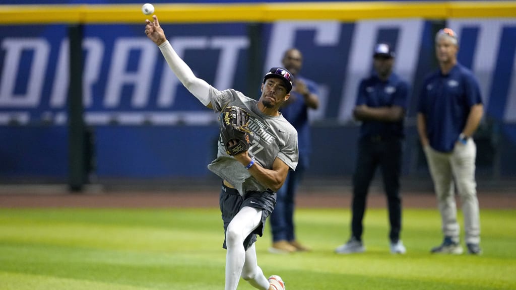 Bandura at the 2023 MLB Draft combine